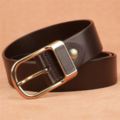 Designer Genuine Leather Men's Belt